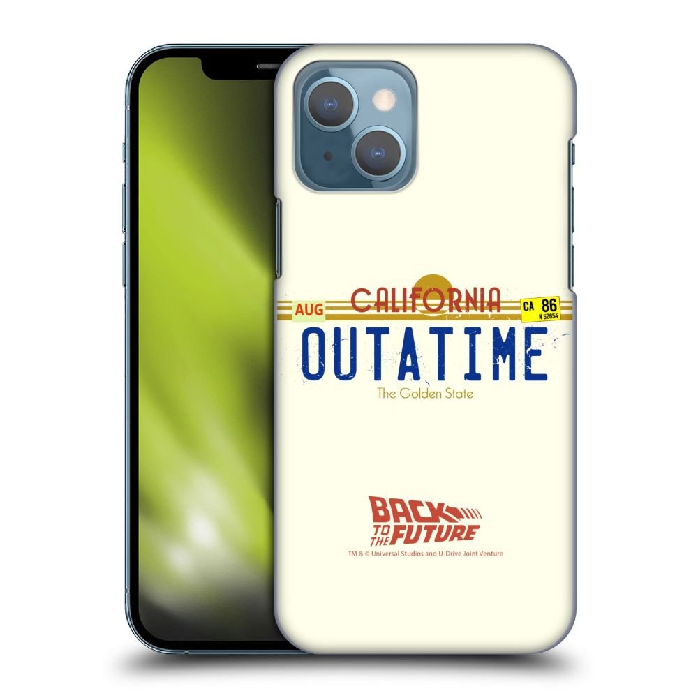 BACK TO THE FUTURE バックトゥザフューチャー (劇場公開 40周年 ) - Outatime ハード case / Apple iPhoneケース - PGS